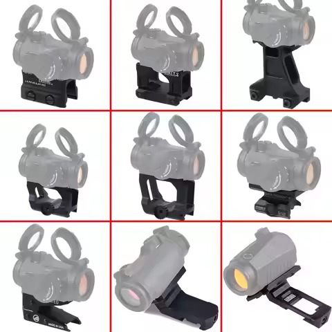 UNITY Tactical Fast Riser Mount DANIEL DEFENSE For Aimpoint T1 T2 Red Dot Sight Optics Bracket Mount