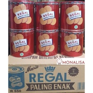 PTR Marie Regal Biscuits Kaleng 550 gr | Biskuit Marie Regal Kaleng
