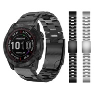 Metal Watch Strap for Garmin Fenix 7X 7 6x Pro Watch Strap QuickFit Quick Titanium Alloy Watch Strap