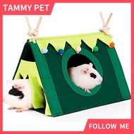 Pig Hideout, Small Animal Tunnel House, Hideout Cage for Guinea Pigs, Hamster, Rats, Bunny & Other S