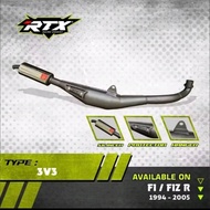 KNALPOT FIZR F1ZR STANDAR RACING 3V3 RTX RACING EXHAUST