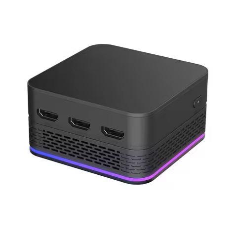 T9 PRO Intel Twin Lake N100 Mini PC Windows 11 Dual Gigabit Ethernet Port WIFI5 Intel UHD Graphics C