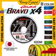 ASUKA BRAVO x4 BRAIDED LINE 4x