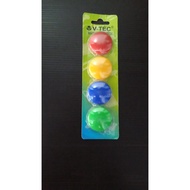 V- TEC Large Magnetic Button VT- MB 40 S/ 4 Large Size Magnetic Button/