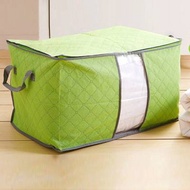 65L Large Storage Bag Clothes Organizer Box Quilt Duvet Laundry Pillows Portable Travel Bag