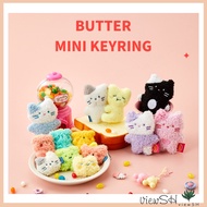 [BUTTER SHOP] Mini Keyring Fabric Doll Type | Keyring Doll Fabric Mini | Butter Shop Collectible