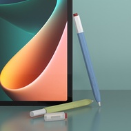 เคสสำหรับ Xiaomi แรงบันดาลใจในการใช้ปากกาสัมผัสแท็บเล็ต2nd 6/6 Pro ปากกา Xiaomi ปากกาอัจฉริยะ2สีตัดกันปลอกซิลิโคนนิ่มแท็บเล็ตบางฝาครอบป้องกันปลอกถุงใส่ของอเนกประสงค์