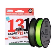 Sufix131 Sufix 150m 300m Braided Line Vigorous Horse PE Line 13 Braided Lure Fishing Line Main Line 