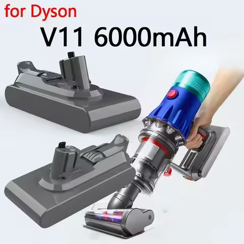 For Dyson SV15 Vacuum 6000mAh Battery For Dyson Torque Drive Extra V11 Complete Extra V11 Fluffy Ext