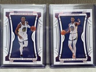 勇士過客 Jonathan Kuminga & Jordan Poole/75 (Warriors) Panini NBA 2022-23 National Treasures