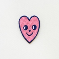 Minifanfan | Love Love Love Sticker Patch or Patch Pin | Embroidery Patch | Scrapbooking Sticker | W