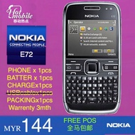 Original NOKIA E72 2nd Renew.Set Telefon 原装诺基亚 E72 二手翻新手机、