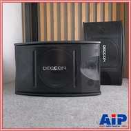 1คู่ DECCON KTV-10 ตู้ลำโพงคาราโอเกะ 10นิ้ว เดคคอน KTV 10 ตู้ลำโพงคาราโอเกะ KTV10 DEC CON ตู้ลำโพง ล