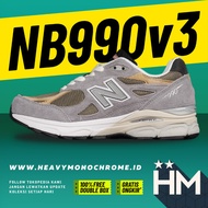 New Balance 990v3 Grey Brown Black W990TG3 (Size 36-45)
