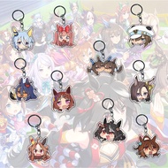 GANTUNGAN Uma MusumeEmote Keychain Uma musume part 06 - E kitasan Black 01- e Hishi Amazon 01 - E sa