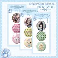 Hearts2Hearts - Round Pin Button Set | H2H KPOP