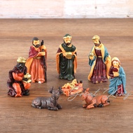 8PCS NATIVITY SET 2.76INCHES