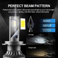 2Pcs Car LED Headlight 6000K Er Bright 20000Lm 120W High Power 3570 CSP C For BMW X5 2007