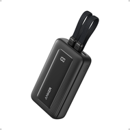 Anker Zolo Power Bank 10K - 30W Built-In USB-C and Lightning Cable Compatible with MacBook iPhone 17