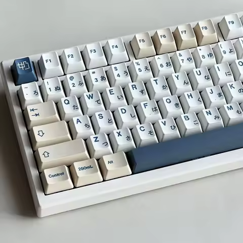 OEM High Soy Milk Theme Keycaps 140 Keys PBT Material Sublimation Craft Mechanical Keyboard Keycaps