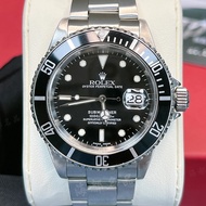 Rolex/rolex Black Water Ghost Submariner Men's Watch Automatic Mechanical Watch 16610 Rolex