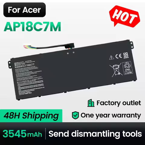 Keyuan AP18C7M 48Wh Laptop Battery 52G 5 Pro SF514-54GT 5 SF514-54T 4ICP5/57/79 for Acer Spin 5 5 Pr
