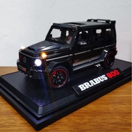 1/24 Mercedes Benz G63 AMG Brabus 800 Diecast Scale Model Toy Car