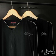 Abaya Yaraa Jetblack Soft Ajman Al Arabian Material