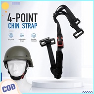 Safety Chin Helmet Strap Adjustable 4 Point Chin Strap Suitable For Universal Safety Helmet
