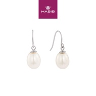 HABIB Freshwater Pearl Earrings in 925 Silver BE61564(D)