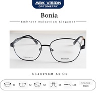 Bonia BE40298M 51 C1 – Black Frames, Timeless Sophistication