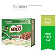 Nestle Milo Breakfast Cereal Bar With Protein Whole Grain (4 Bars/94g)