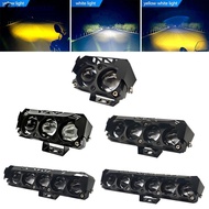 YOUNGSTAR Universal 2/3/4/5/6 LED Motorcycle Auxiliary Light Flood Spot Beam for Off-Road Street wit