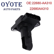 OYOTE 22680-AA310 22680AA310 Mass Air Flow Meter Sensor For Subaru Forester Impreza Tribeca Outbaca 