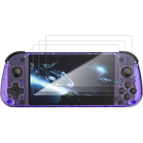 2.5D 9H Tempered Glass Protection for R50S Retro Handheld Games Console 5.1 Inch Anti-scratch Screen