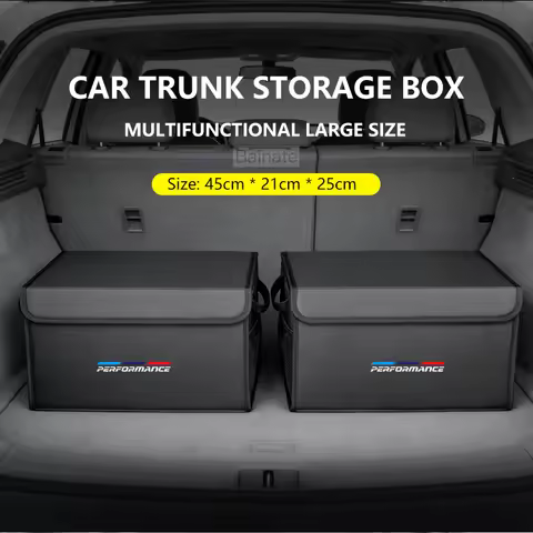 For BMW Performance 3 5 Series E87 F30 X1 X3 X5, Car Trunk Storage Box Large-Capacity Foldable Stowi