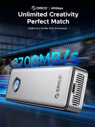 ORICO USB 4.0 Type-C NVMe M.2 SSD Enclosure 40Gbps Built in Cooling Fan [OUM2-U4]