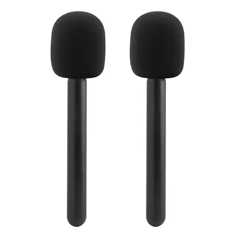 2Pack Interview Microphone Handheld Adapter For DJI Mic 1/2 For Rode Wireless Go/Goii/Relacart/Wirel