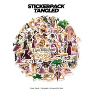 [READY] STICKER PACK | TANGLED | 50 PCS | KISSCUT | Waterproof | STIXIS.MARKET
