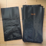 12pcs Polybag Size 18X18 Polibeg Plantation Bag with UV Nursery