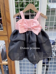 Đầm bé gáiváy công chúa 2 dây cực xinh cho bé yêu D80