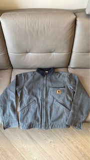 [罕有] Carhartt J97 PTL 細版 / 女裝 size S Worker Jacket - Charcoal Wash