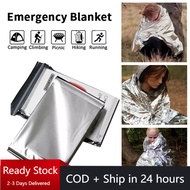 Emergency Survival Blanket Waterproof Thermal Blanket Rescue Sunscreen Insulation SOS Sleeping Bag Survival Tent Outdoor Camping 130*210cm