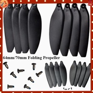BUSH Universal Folding Propeller Blades Black Plastic Quadcopter Spare Blade High Quality 64mm/70mm 