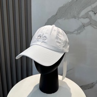 Alo666 White Simple Embroidered Cap