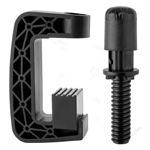 Black Steering Wheel System Fixing Clamp For Logitech G25 G27 G29 G920 G923 Driving Force GT Sturdy 