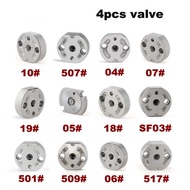 4pcs Orifice Valve 10# 07# 507# 32# 509# 04# 06# 19# 05# 29# SF03# 517# for Denso Common Rail Fuel I