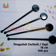 18cm Cocktail Drink Mixer Mixer, 100pcs Stirrer, Cafe Mixer