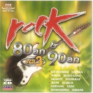 Rock 80an 90an Vol.3 VCD MTV Karaoke Lefthanded Hattan Blues Gang Gravity Fotograf