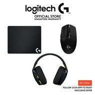 Logitech G Social Gamer Starter Pack G304 Wireless Gaming Mouse + G435 Wireless Gaming Headset + G24
